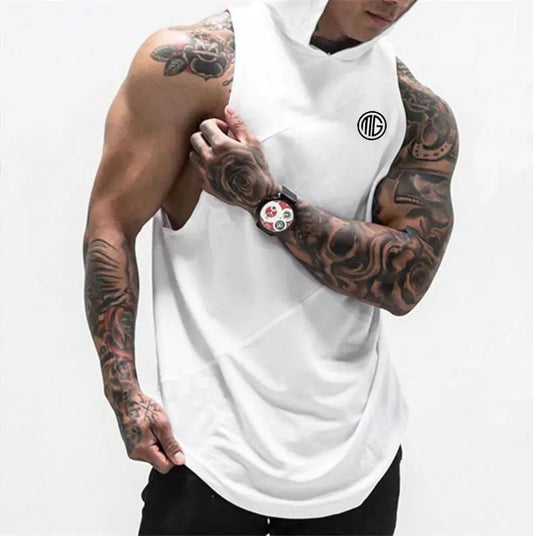 Herren Cotton Mesh Gym Vest